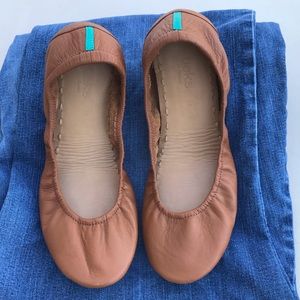 Chestnut Tieks size 11
